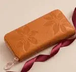 Portefeuille en cuir pleine fleur