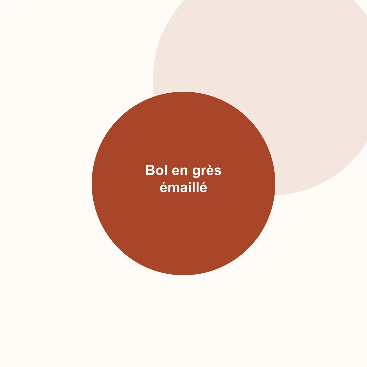 Bol en grès émaillé 1