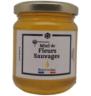 Pot de miel de fleurs sauvages 250g